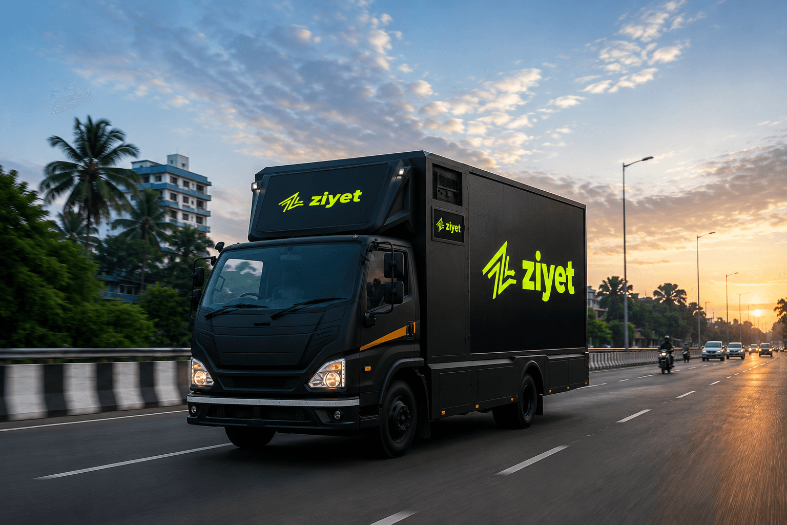 Brand Awareness – Ziyet LED truck campaign in Kerala