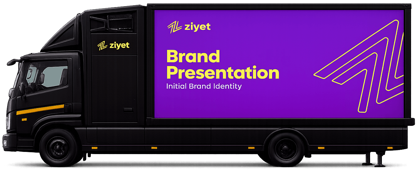 Ziyet mobile LED billboard truck with three-sided HD panels