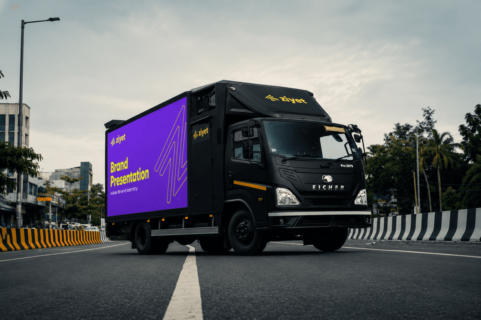 Local Area Takeovers – Ziyet LED truck campaign in Kerala